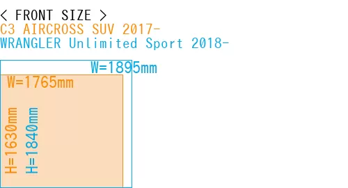 #C3 AIRCROSS SUV 2017- + WRANGLER Unlimited Sport 2018-